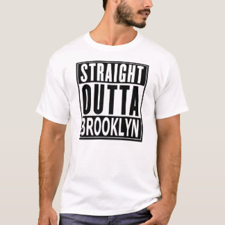 RAKSTRÄCKA OUTTA BROOKLYN TRÖJA