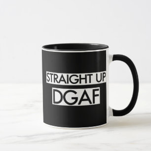 Raksträcka upp DGAF Mugg
