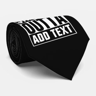 RAKSTRÄCKAN OUTTA - tillfoga din text här/skapa Slips