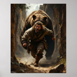 Rakt bakom dig poster