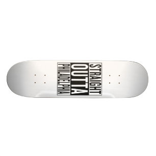 rakt från Philadelphia Mini Skateboard Bräda 18,5 Cm