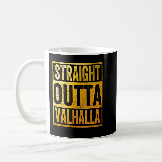 Rakt Från Valhalla Gold Kaffemugg (Vänster)