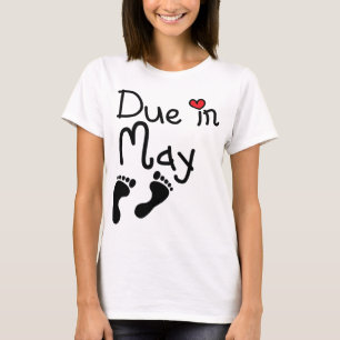 Rakt i maj t-shirt