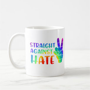 Rakt mot Hate - Pridet HBT-TQ+ Ally Kaffemugg