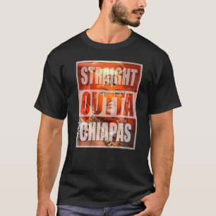 RAKT OUTTA CHIAPAS GOLDEN ANGEL T SHIRT