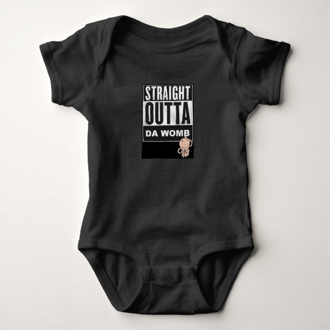 Rakt Outta Da sköte T Shirt (Framsida)