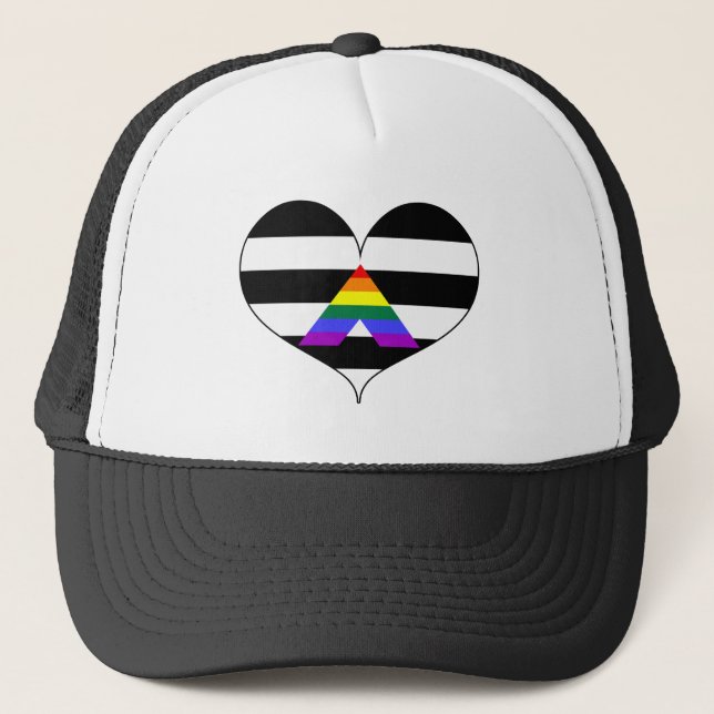 Rakt Pride för Ally LGBTI Keps (Framsida)