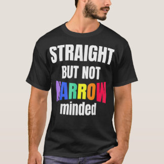 Rakt stöd för HGBTQ men inte begränsat stöd för LG T Shirt