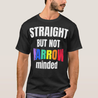 Rakt stöd för LGBQ men inte begränsat stöd för LGB T Shirt