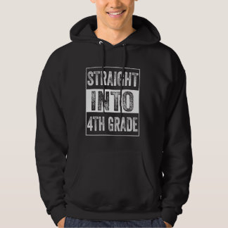 Rakt till fjärde klass fjärde Klass tillbaka till Hoodie