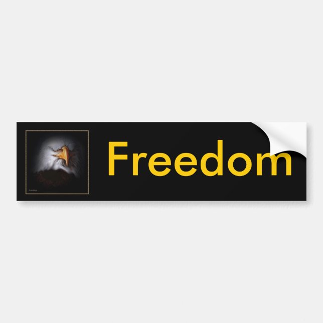Rakt till frihet bildekal (Framsidan)