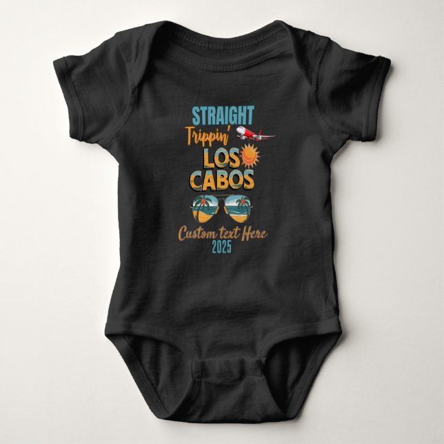 Räkt Trippande Los Cabos 2025 Kul Semester T Shirt (Framsida)