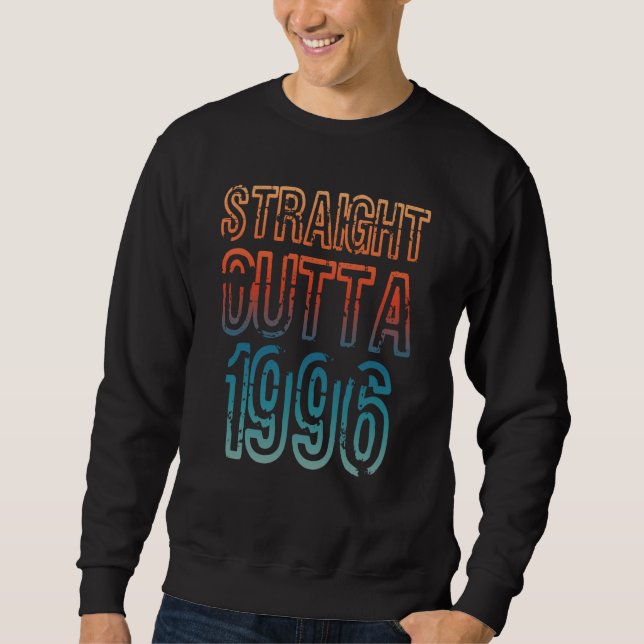 Räkt ut ur 1996 lång ärmad tröja (Framsida)