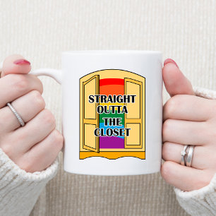 Rakt utanför stängningen kaffemugg