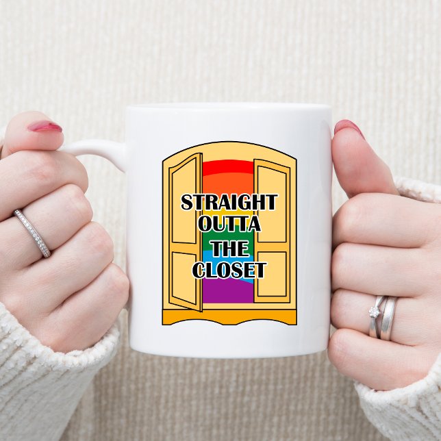 Rakt utanför stängningen kaffemugg (Skapare uppladdad)