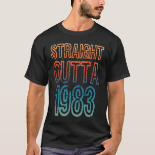 Rakt utfall 1983 t shirt