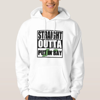 Rakt utfall i bukten hoodie