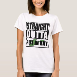 Rakt utfall i bukten t shirt