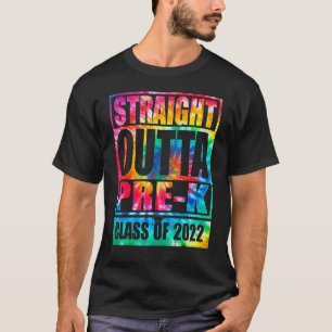 Rakt utgångsfärgämne före K Preschool Studenten Ti T Shirt