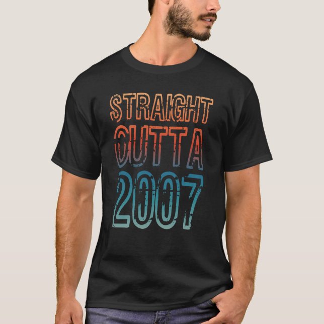 Rakt utkast 2007 t shirt (Framsida)