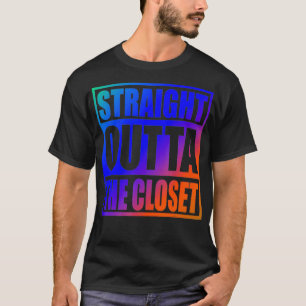 Rakt utkast till medlem av Coolan Closet Proud HGB T Shirt