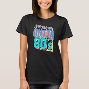 Rakt utlopp 80-talets Nostalgia 80-årsjubileum frå T Shirt