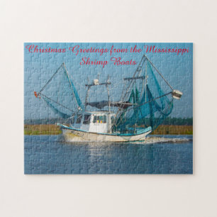 Räktrålare Mississippi. Pussel