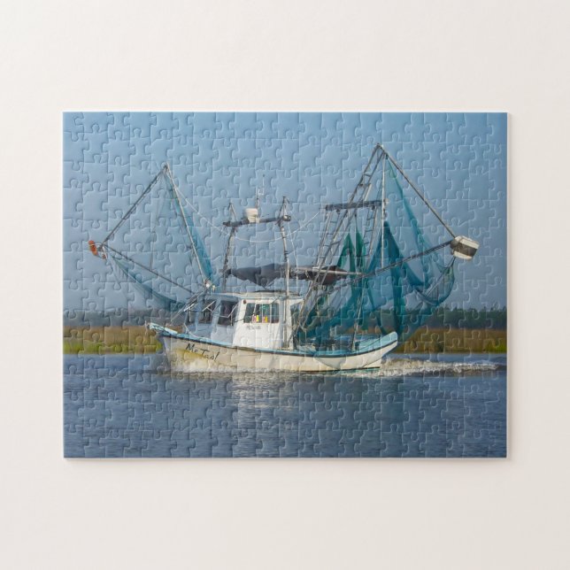 Räktrålare Mississippi. Pussel (Horisontell)