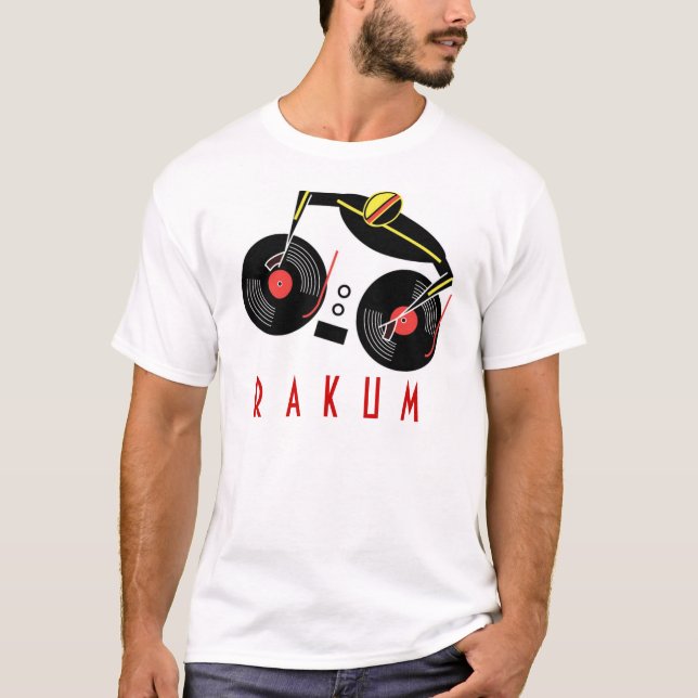Rakum DJ T-shirt (Framsida)