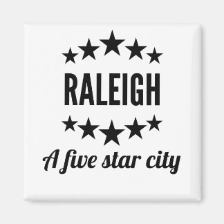 Raleigh A Fem Star City Magnet