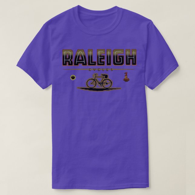 Raleigh Cycles England T Shirt (Design framsida)