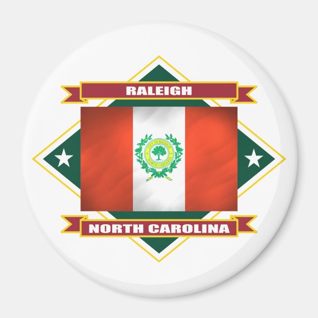 Raleigh Diamond Magnet (Framsidan)