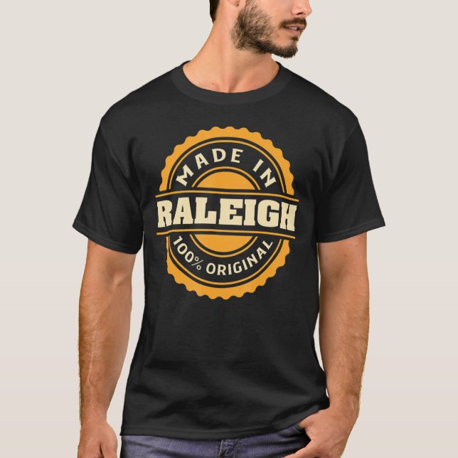 Raleigh Hometown T Shirt (Framsida)