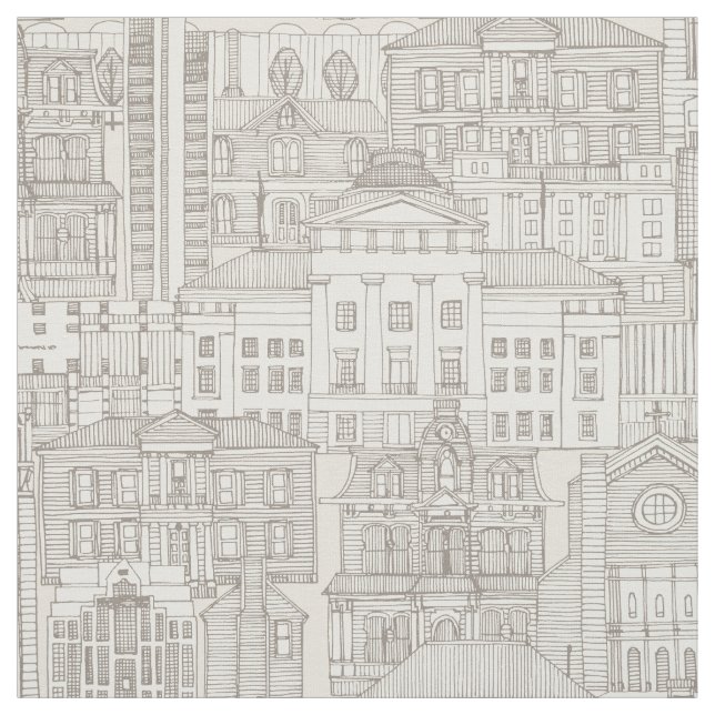 Raleigh NC-toile natural Tyg (Provkarta)