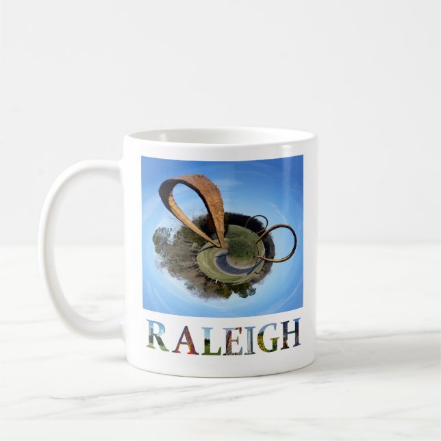 Raleigh North Carolina Art Museum Ringar Photo Kaffemugg (Vänster)