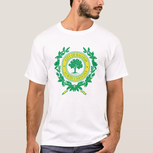Raleigh North Carolina förseglar Tee (Framsida)