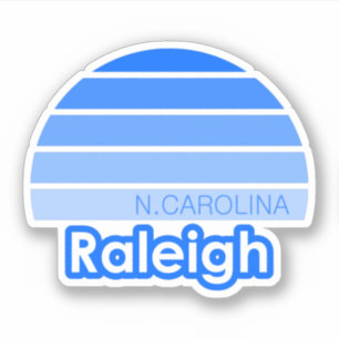 Raleigh North Carolina Klistermärken