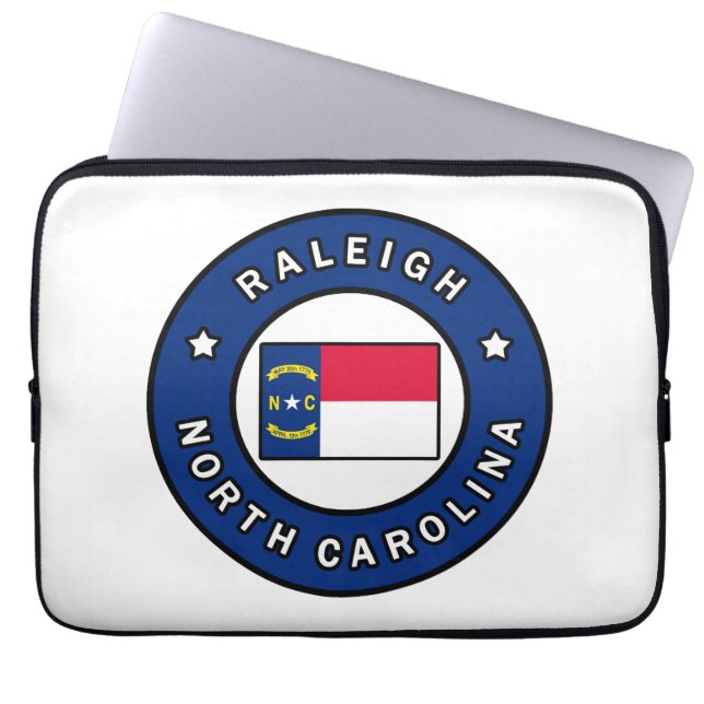Raleigh North Carolina Laptop Fodral (Framsidan)