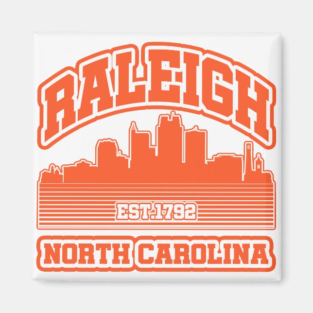 Raleigh,North Carolina Magnet (Framsidan)