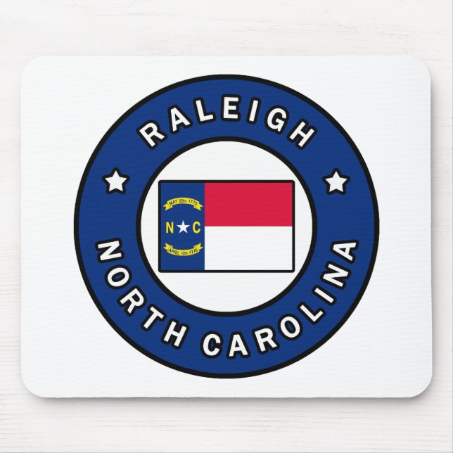 Raleigh North Carolina Musmatta (Framsidan)