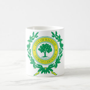 Raleigh, North Carolina Seal Kaffemugg