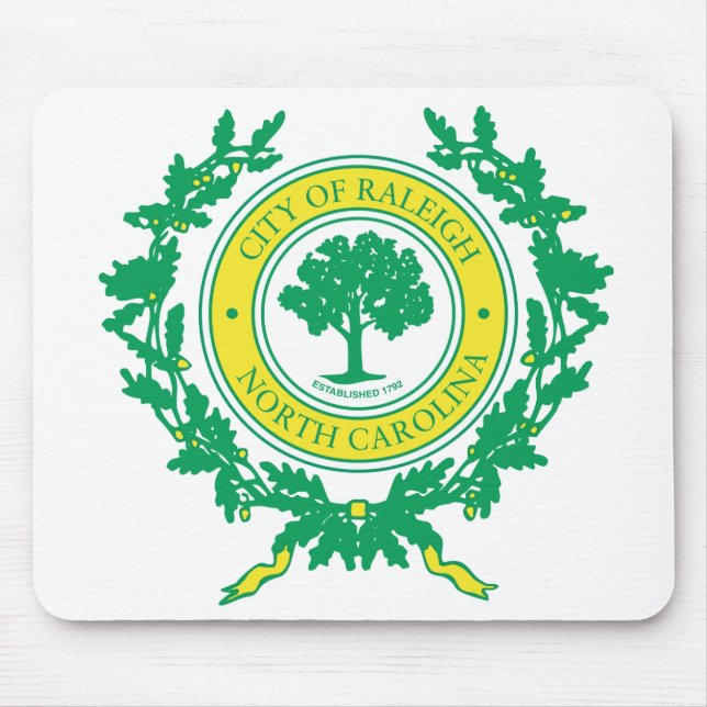 Raleigh, North Carolina Seal Musmatta (Framsidan)