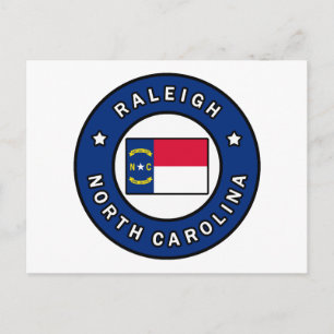 Raleigh North Carolina Vykort