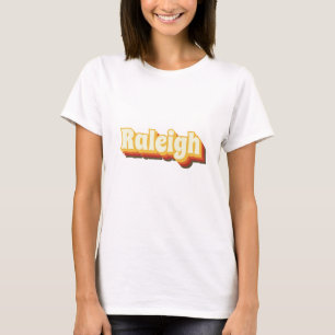 Raleigh Retro Vintage Text T Shirt