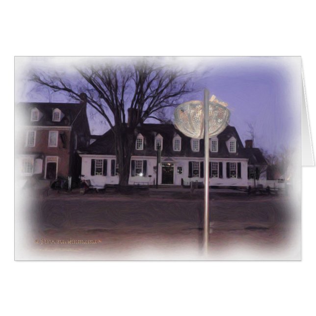 Raleigh Tavern Illumination OBS Kort (Framsidan Horizontal)