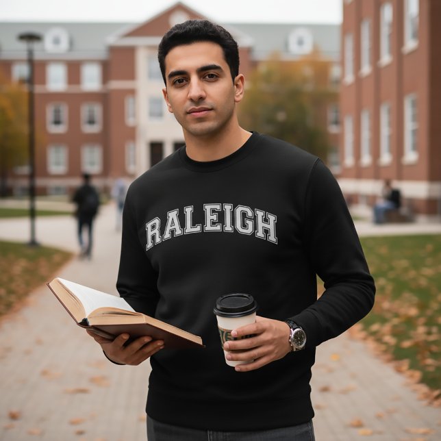 RALEIGH Universitetsstilsvärmare Amerika College Lång Ärmad Tröja (Skapare uppladdad)