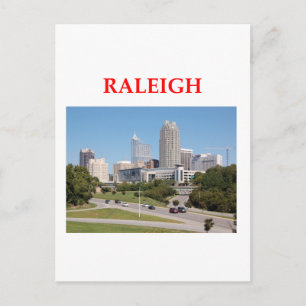 raleigh vykort