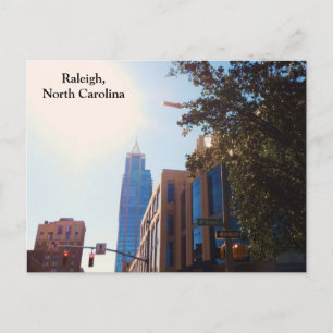 RALEIGH, vykort för NORTH CAROLINA