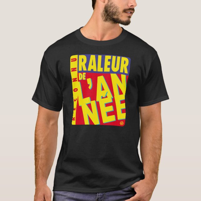 Raleur black t-shirt (Framsida)