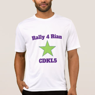 Rally 4 Rian Gear to Support CDKL5 Awareness Månad T Shirt